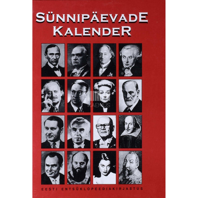 Vello Tõnso - Sünnipäevade kalender. Teatmeteos