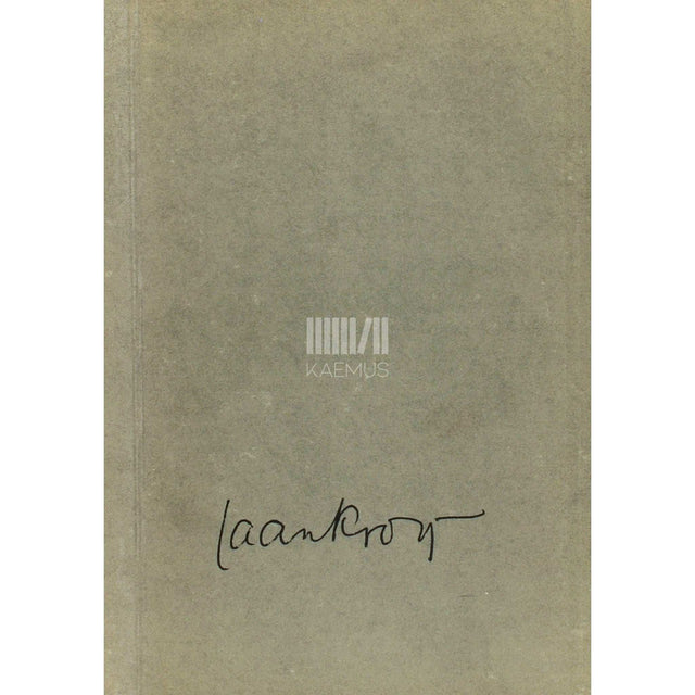 … - Jaan Kross. Personaalnimestik