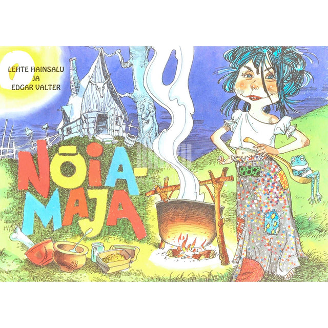 Lehte Hainsalu - Nõiamaja. Luuletus lastele