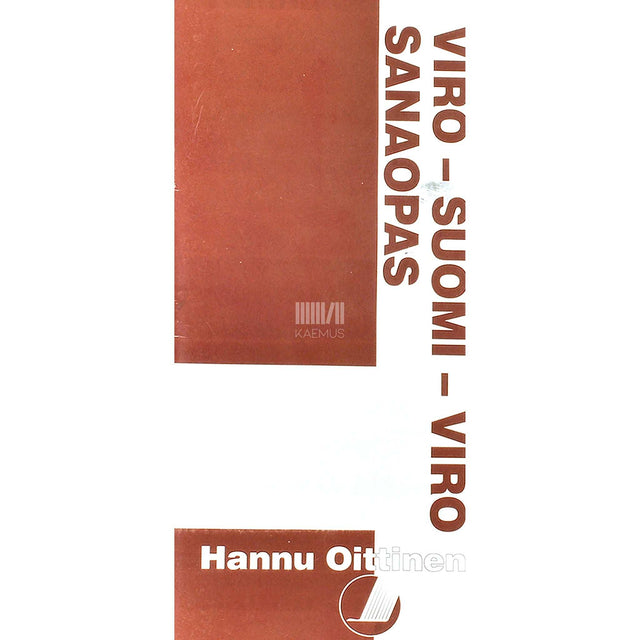 Hannu Oittinen - Sanaopas viro-suomi-viro