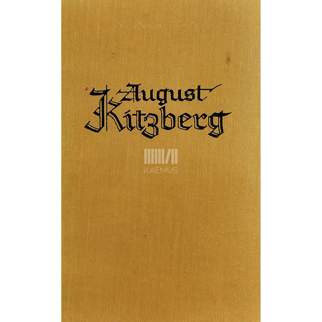 Villem Alttoa - August Kitzberg