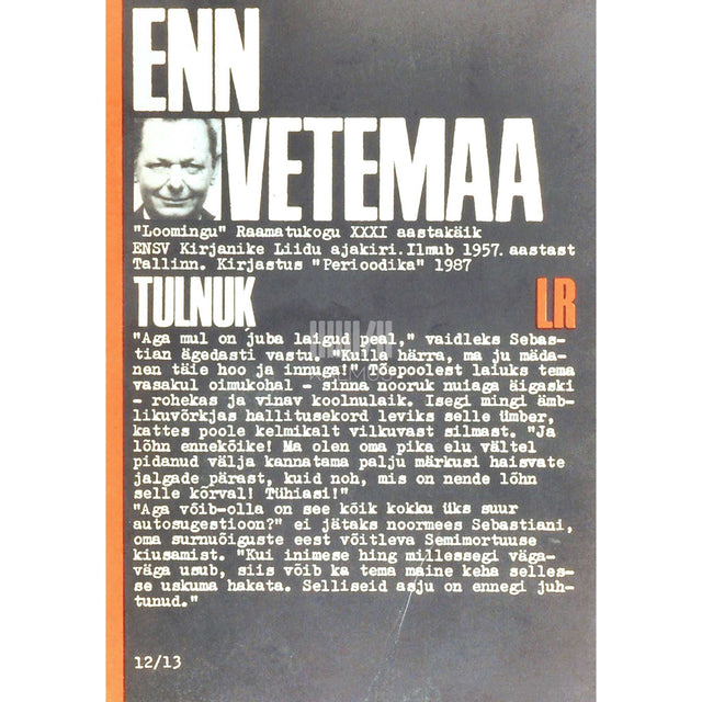 Enn Vetemaa - Tulnuk