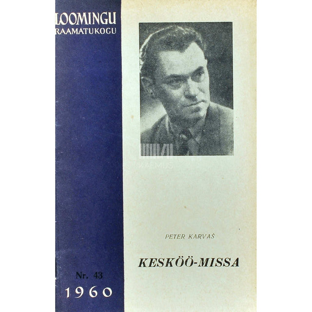 Peter Karvaš - Kesköö-missa. Draama 3 vaatuses 5 pildis proloogiga