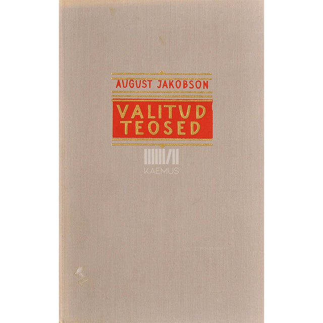 August Jakobson - Oktoobrituul 2. osa