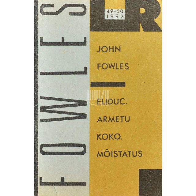 John Fowles - Eliduc. Armetu Koko. Mõistatus