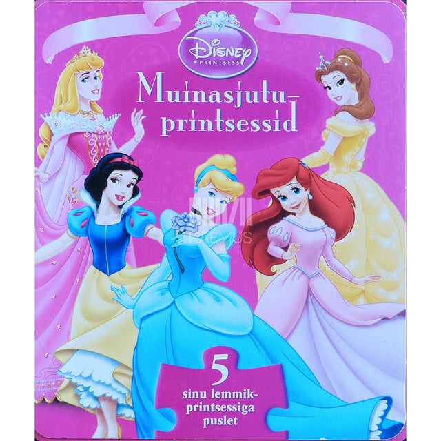 Disney - Muinasjutuprintsessid. 5 sinu lemmikprintsessiga puslet