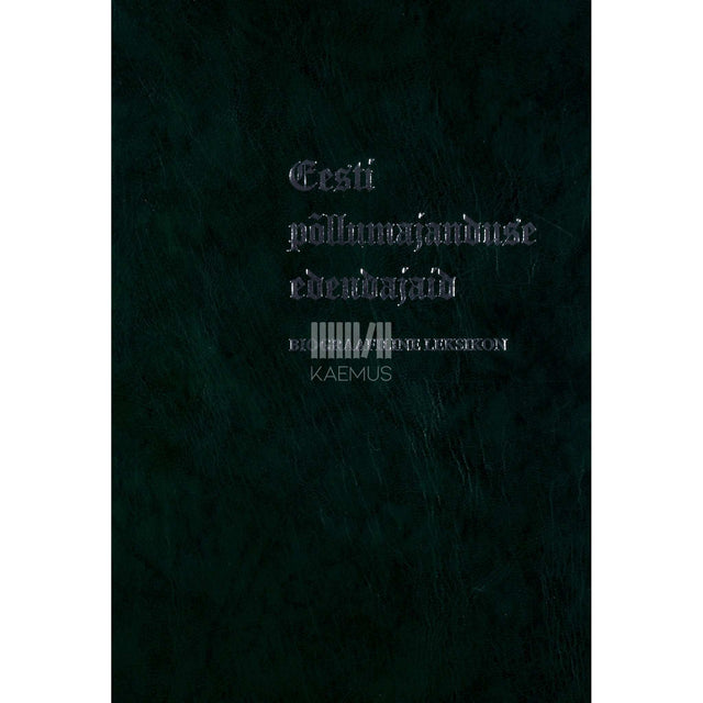 ... - Eesti põllumajanduse edendajaid. Biograafiline leksikon