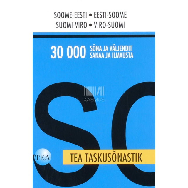 ... - TEA taskusõnastik. Soome-eesti, eesti-soome