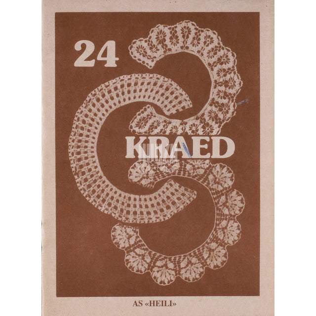 ... - 24 kraed. Kootud, heegeldatud ja tikitud kraed