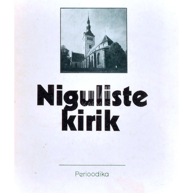 Mai Lumiste - Niguliste kirik. Ehituskunstiajalooline ülevaade