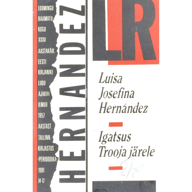 Luisa Josefina Hernandez - Igatsus Trooja järele