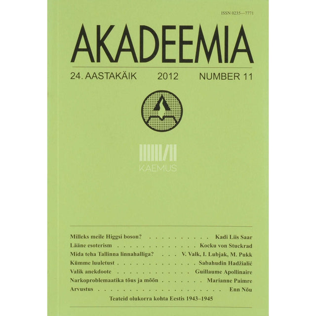 ... - Akadeemia 11/2012