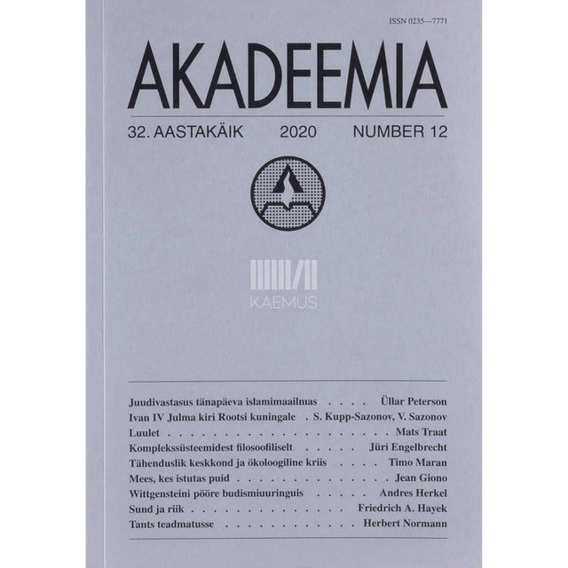 … - Akadeemia 12/2020