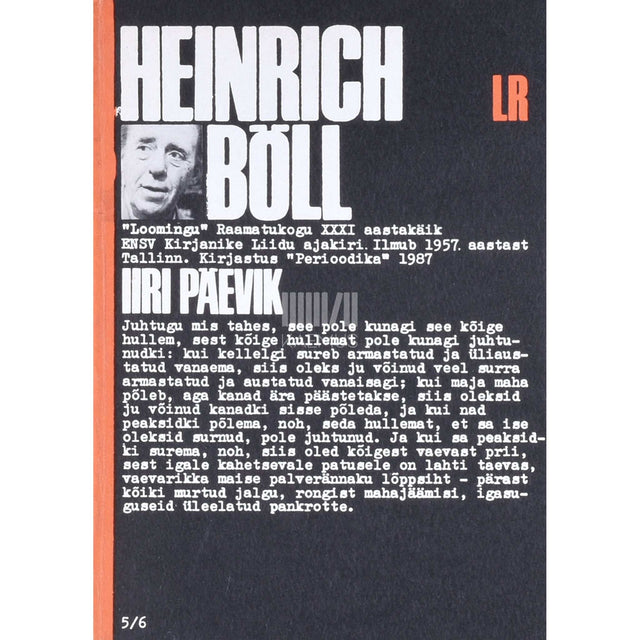 Heinrich Böll - Iiri päevik