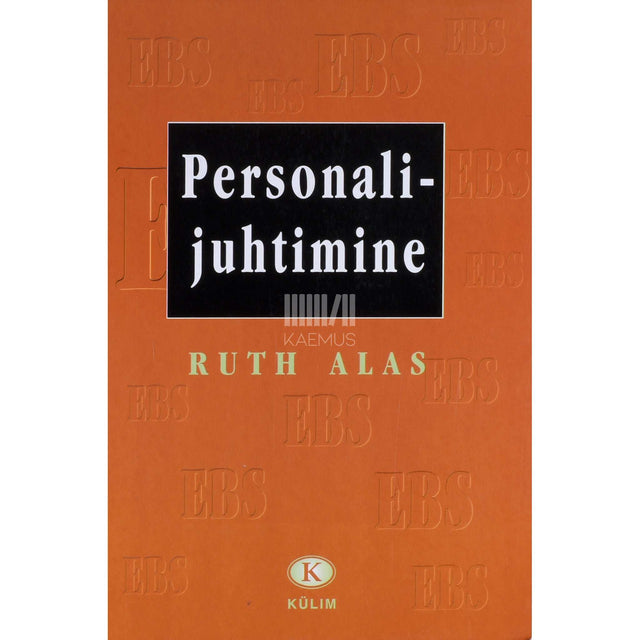 Ruth Alas - Personalijuhtimine