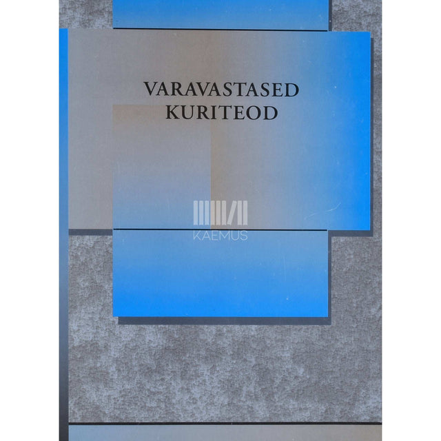 Jaan Sootak - Varavastased kuriteod. Õppevahend kriminaalõiguse eriosast