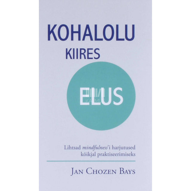Jan Chozen Bays - Kohalolu kiires elus. Lihtsad mindfulnessi harjutused …