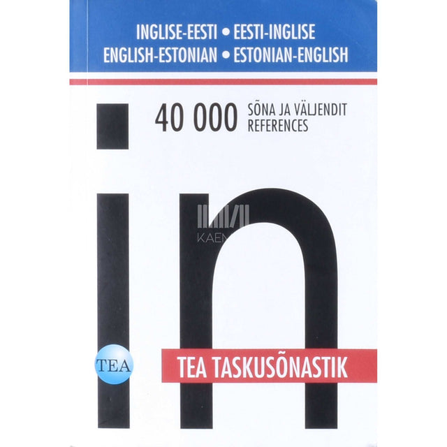 … - Inglise-eesti/eesti-inglise taskusõnastik
