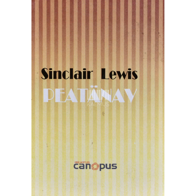 Sinclair Lewis - Peatänav. Carol Kennicotti lugu romaan