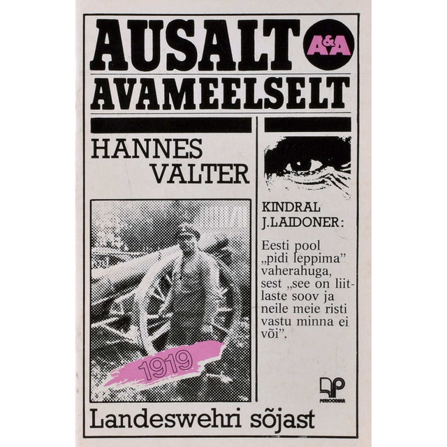 Hannes Walter - Ausalt ja avameelselt