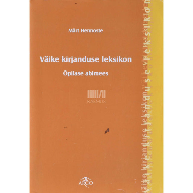 Märt Hennoste - Väike kirjanduse leksikon