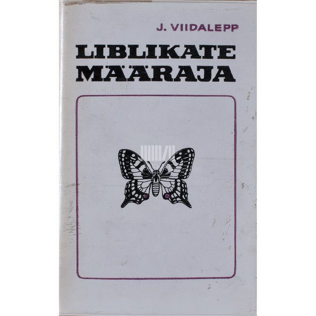Jaan Viidalepp. Liblikate määraja