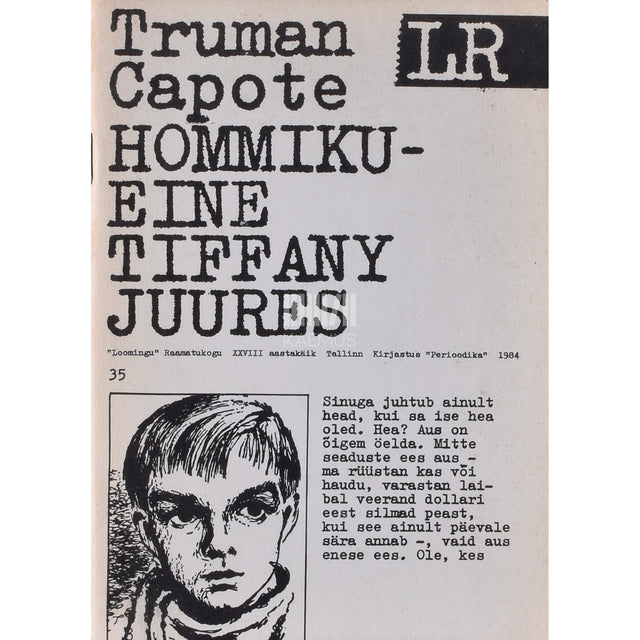Truman Capote. Hommikueine Tiffany juures