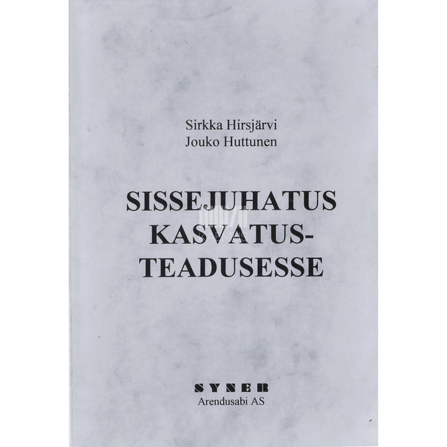 Sissejuhatus kasvatusteadusesse