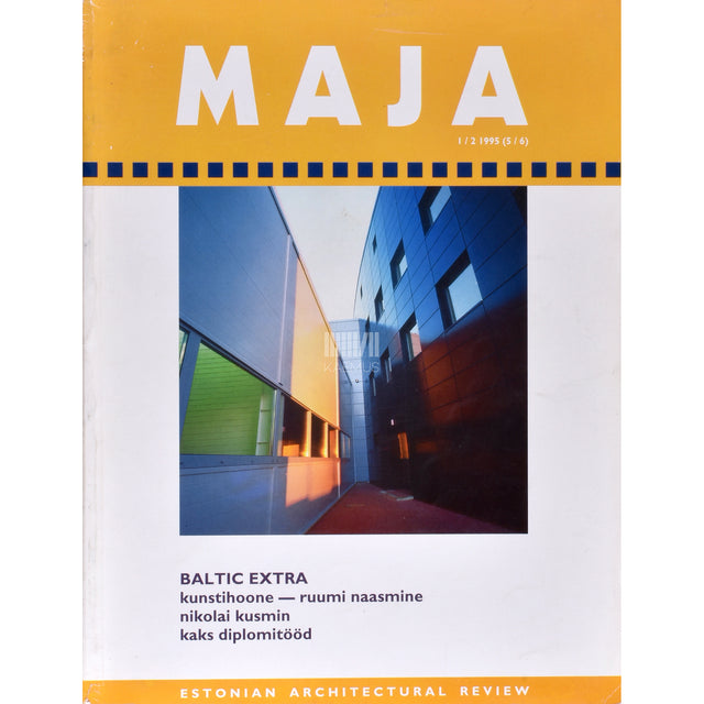 Arhitektuuriajakiri MAJA 1-2/1995