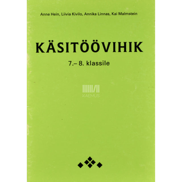 Käsitöövihik 7.-8. klassile