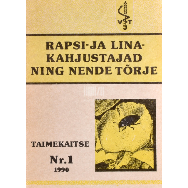 Rapsi- ja linakahjustajad ning nende tõrje