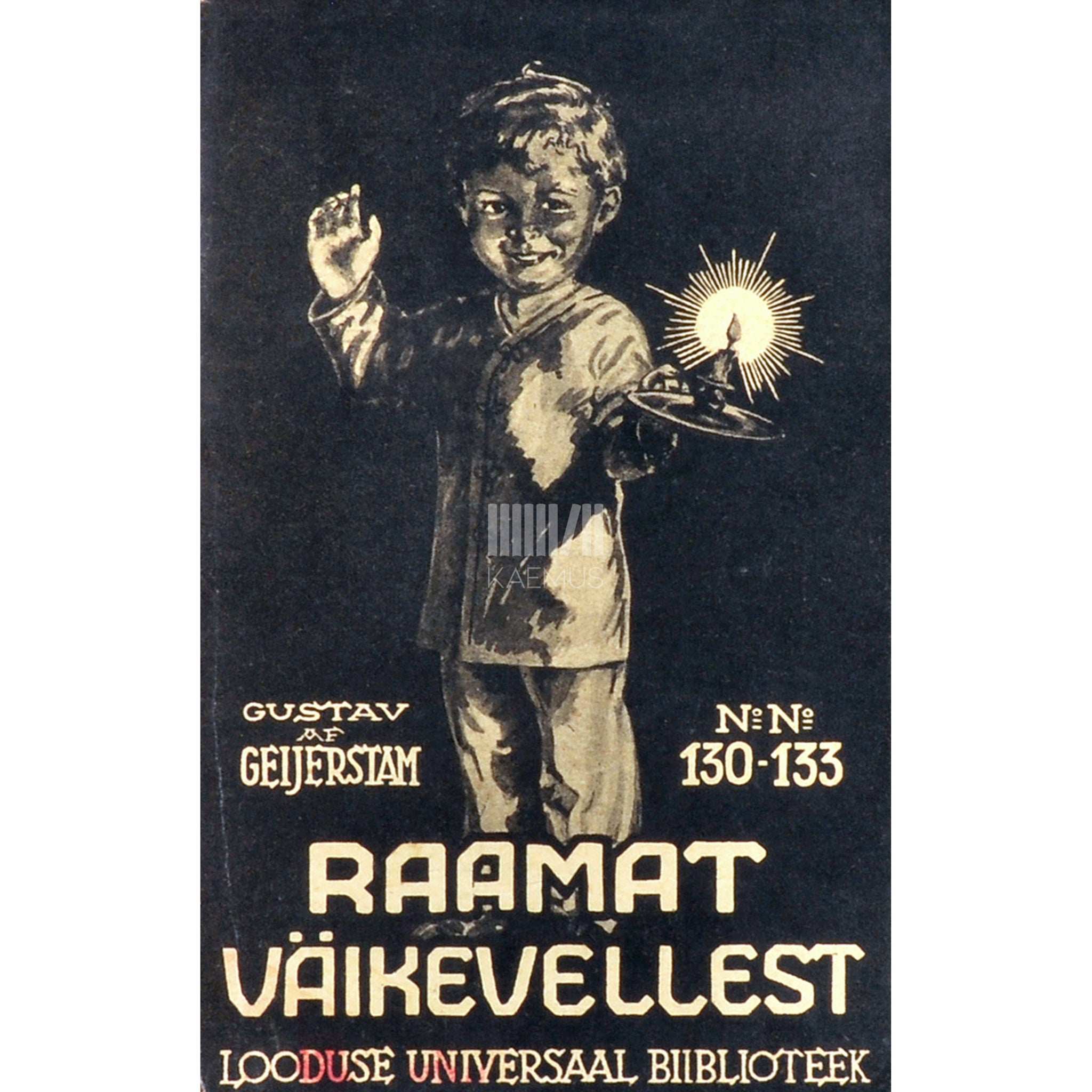 Gustaf af Geijerstam Raamat väike-vellest