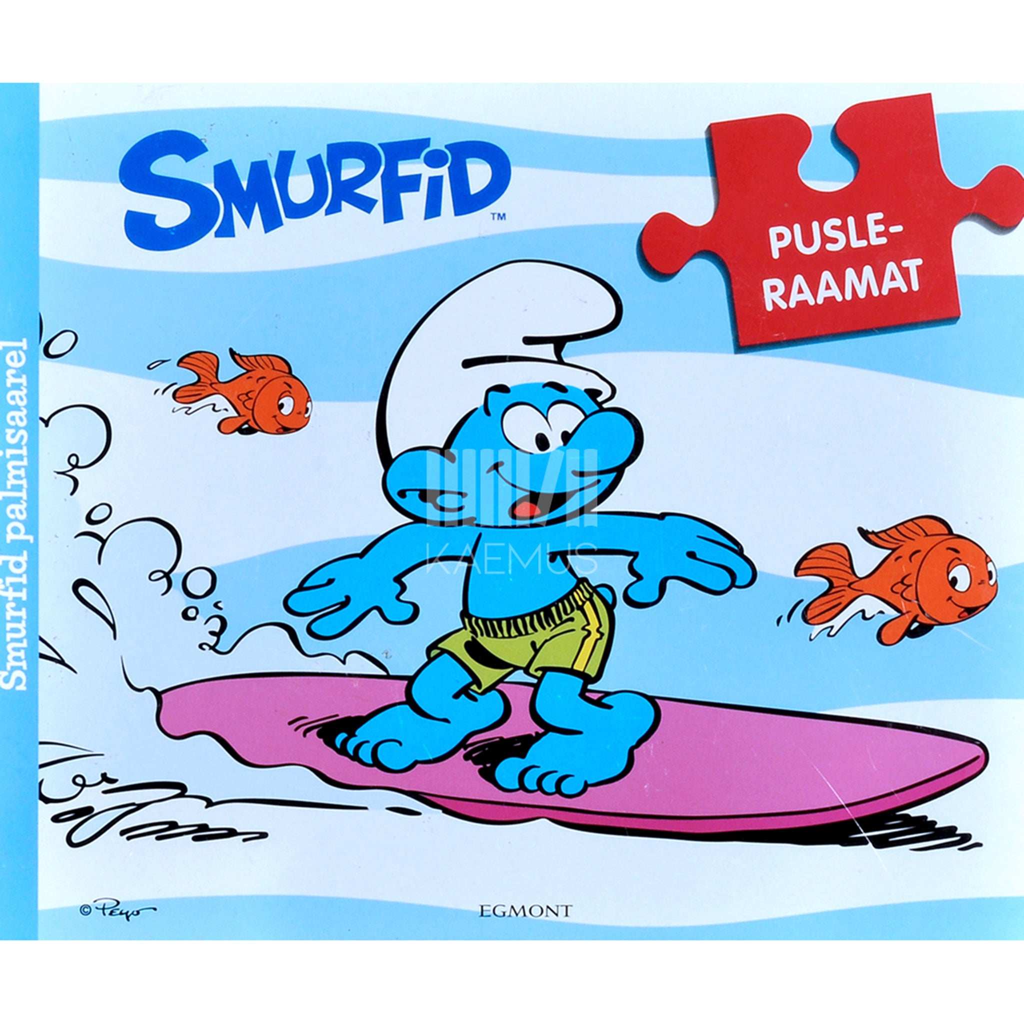 … Smurfid palmisaarel. Pusleraamat