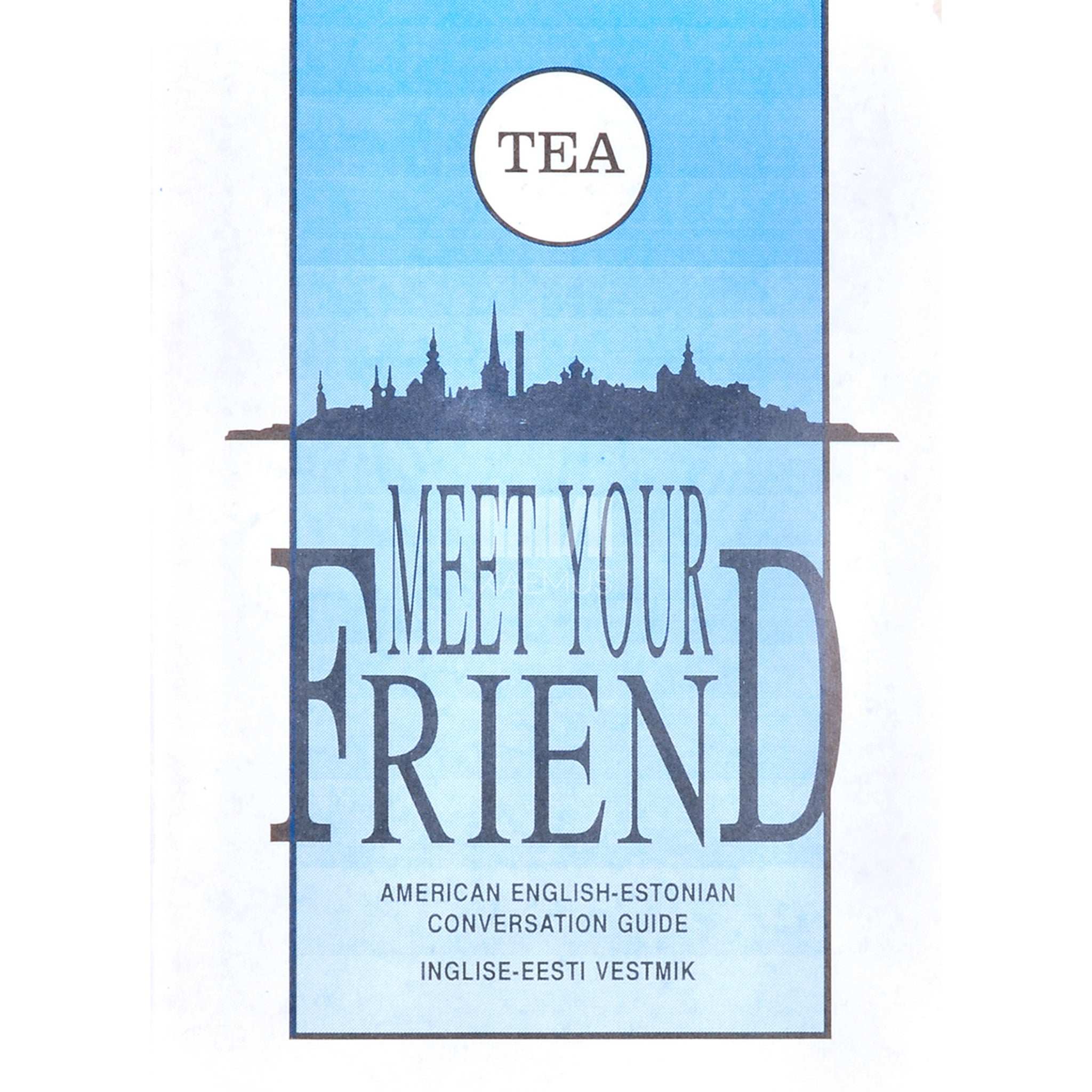 Urve Karuks Meet Your Friend. English-Estonian Conversation Guide