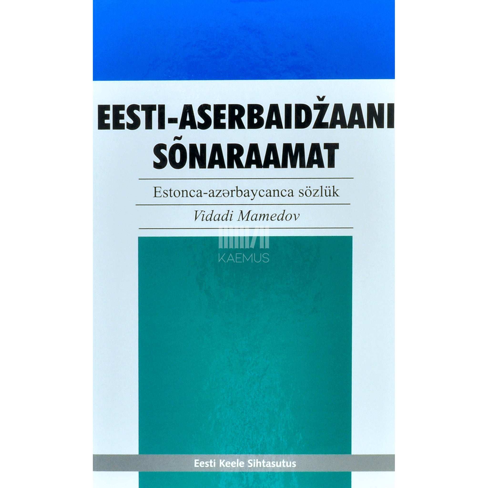 Vidadi Mamedov Eesti-aserbaidžaani sõnaraamat