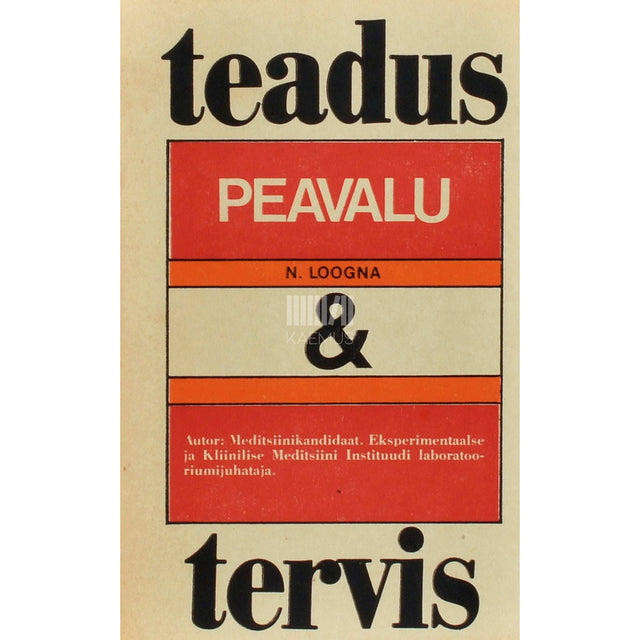 Georg Loogna - Peavalu