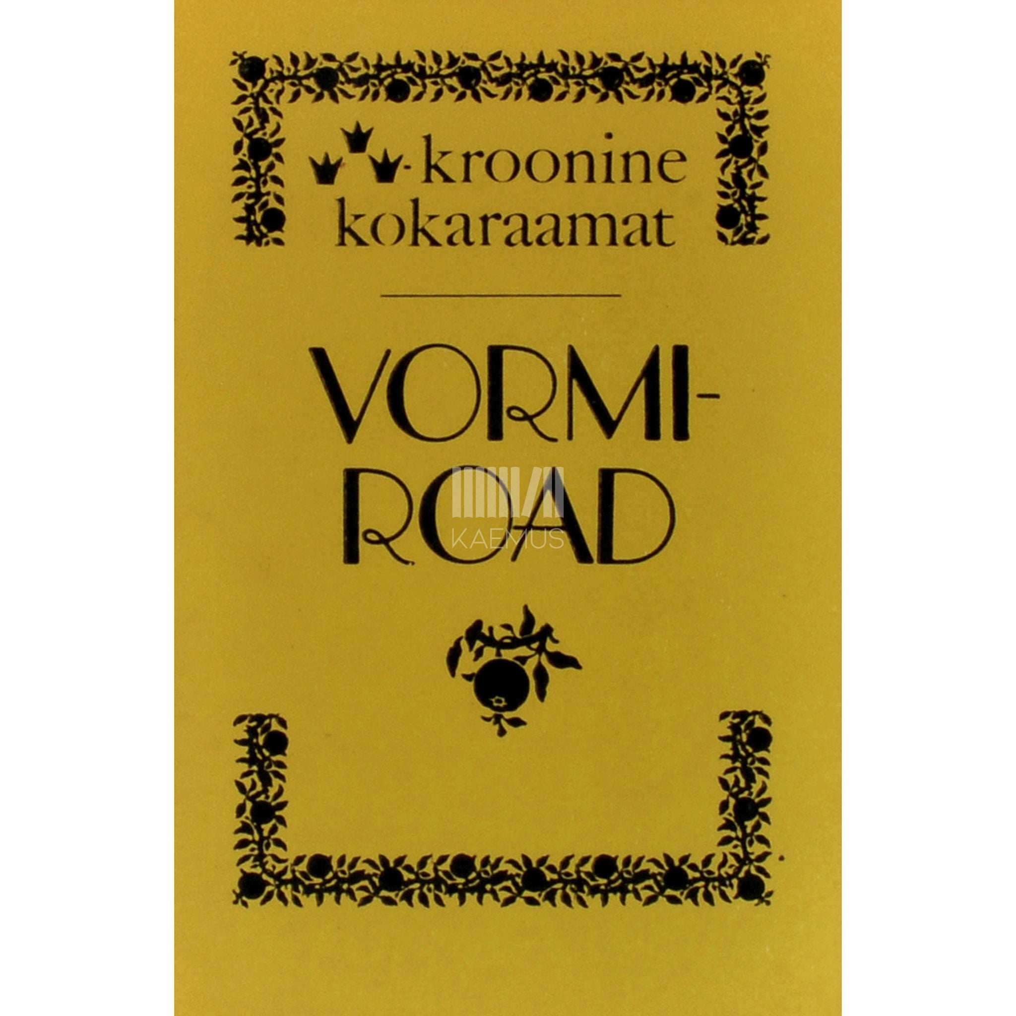 … Vormiroad
