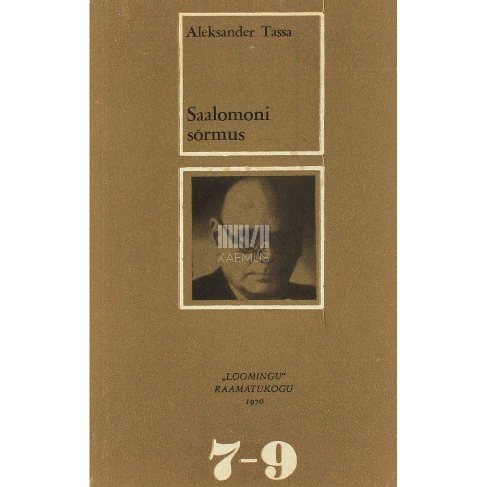 Aleksander Tassa - Saalomoni sõrmus