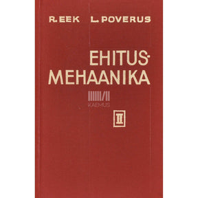 Raimond Eek, L. Poverus Ehitusmehaanika 2. osa