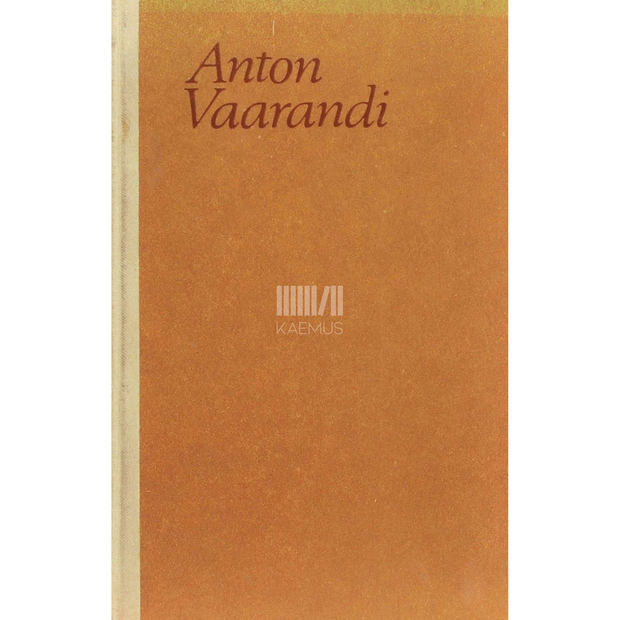 Anton Vaarandi Kild killu kõrvale. Mälestusteraamat