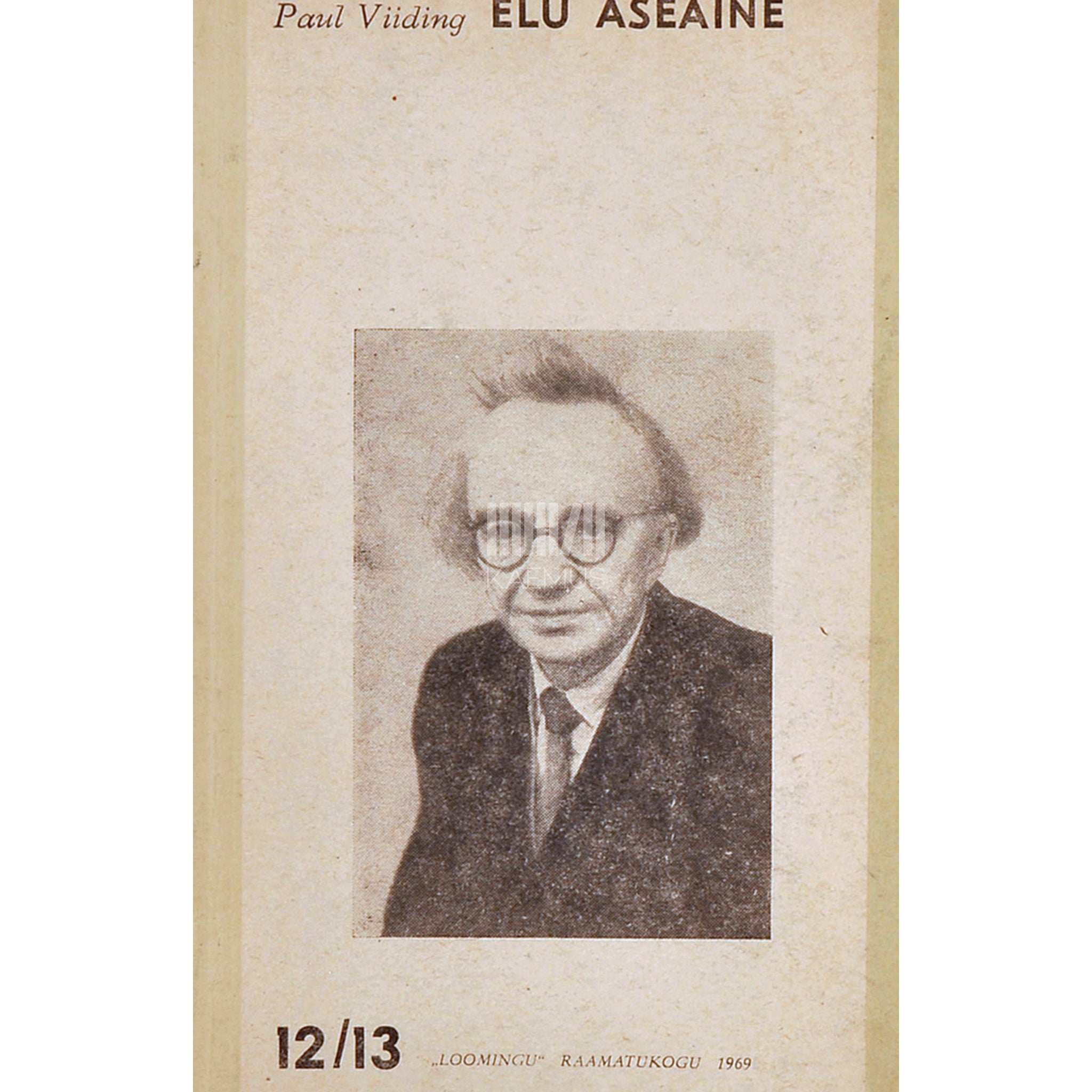 Paul Viiding Elu aseaine