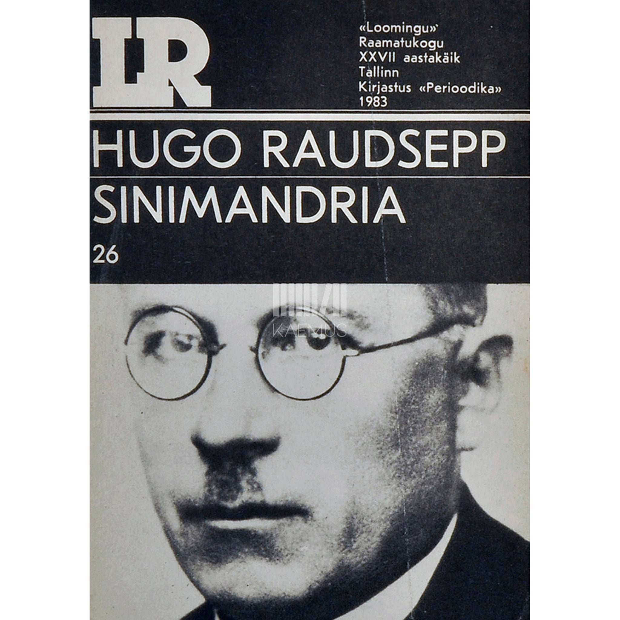 Hugo Raudsepp Sinimandria. Komöödia 15 pildis