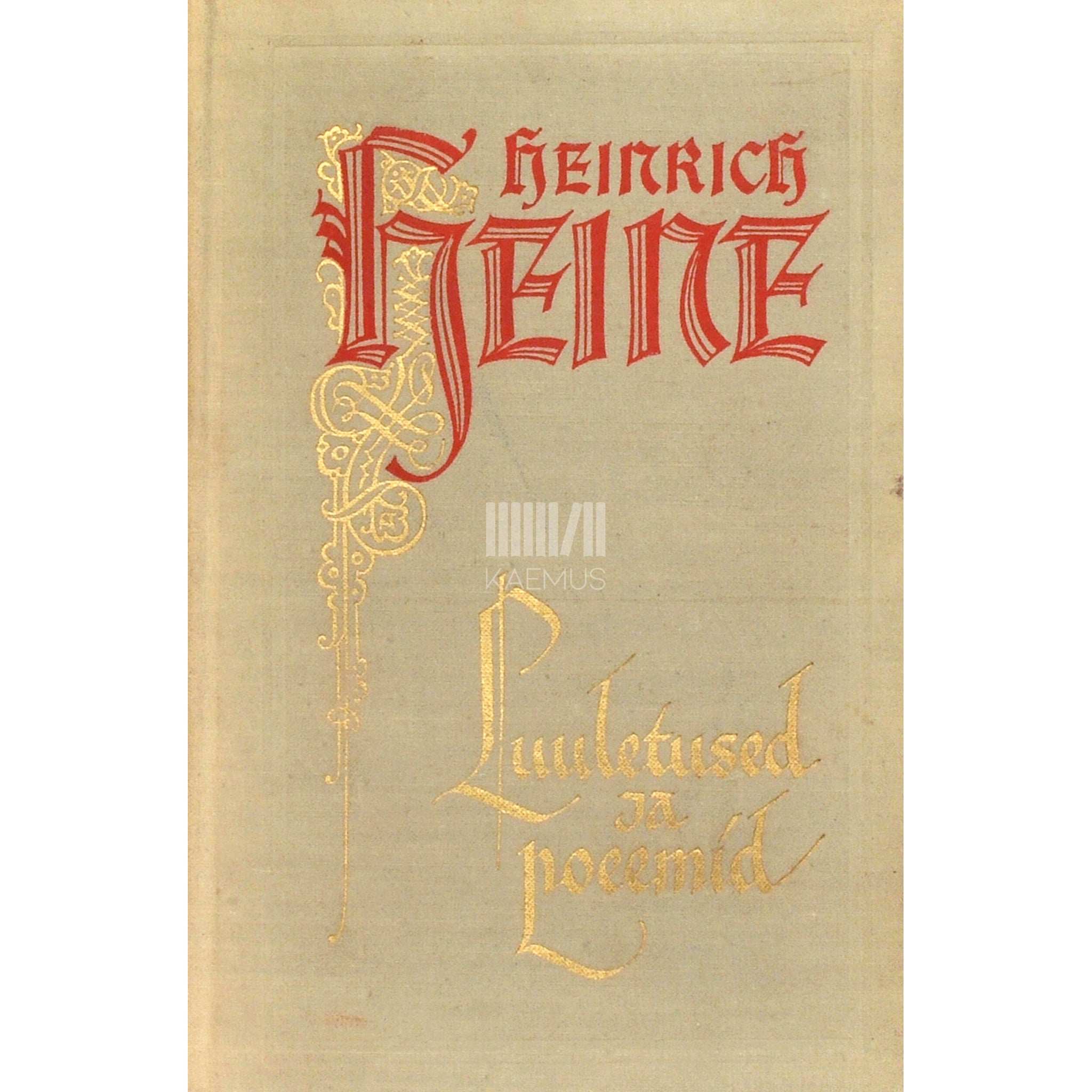 Heinrich Heine Luuletused ja poeemid