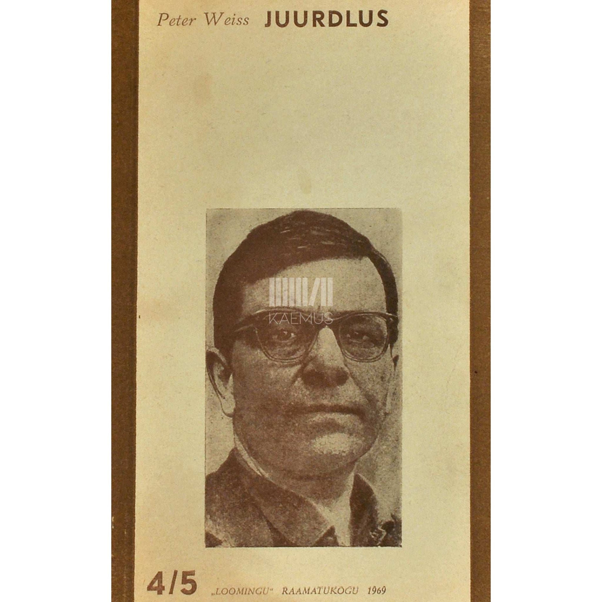 Peter Weiss - Juurdlus. Oratoorium 11 laulus