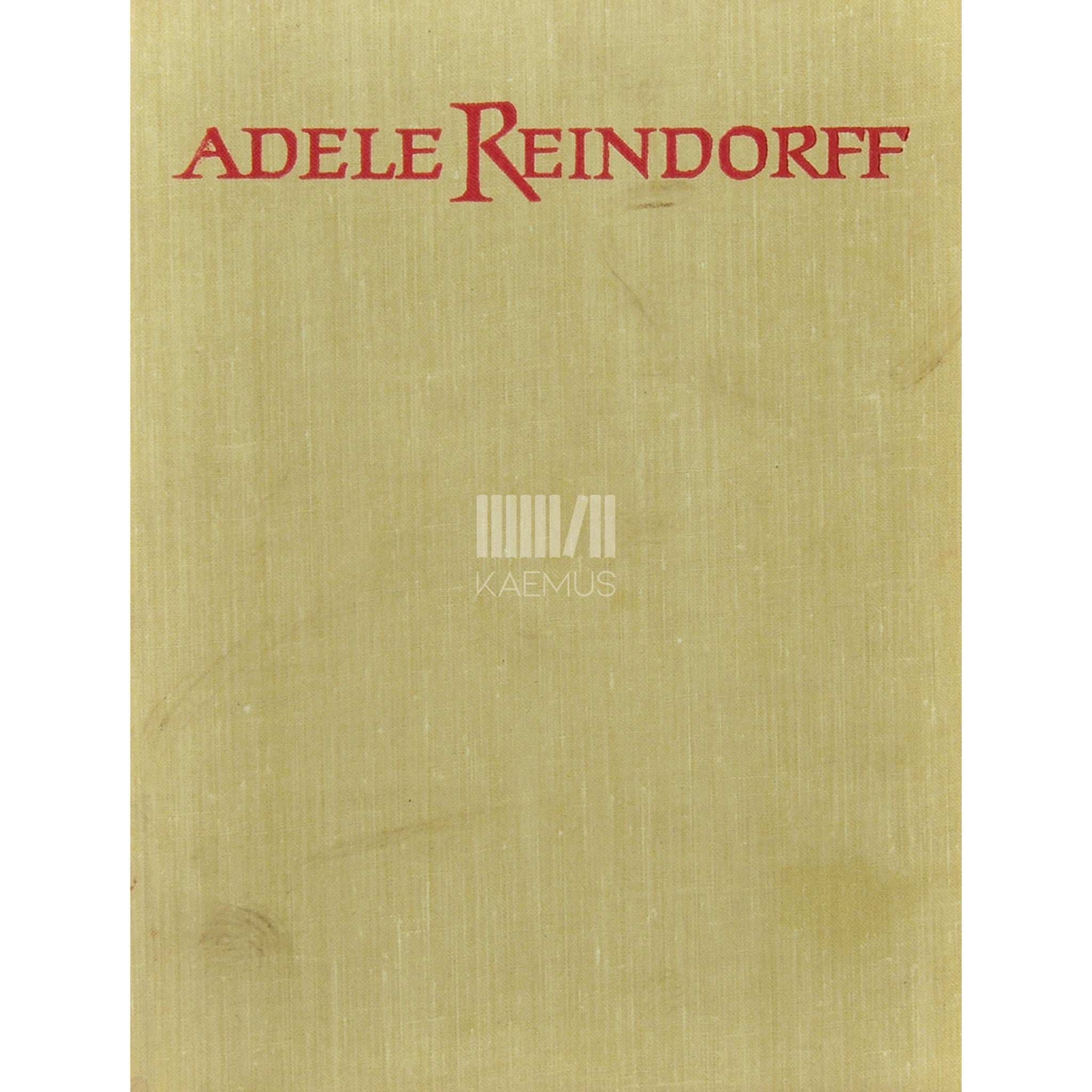 Valter Jõeste Adele Reindorff. Monograafia