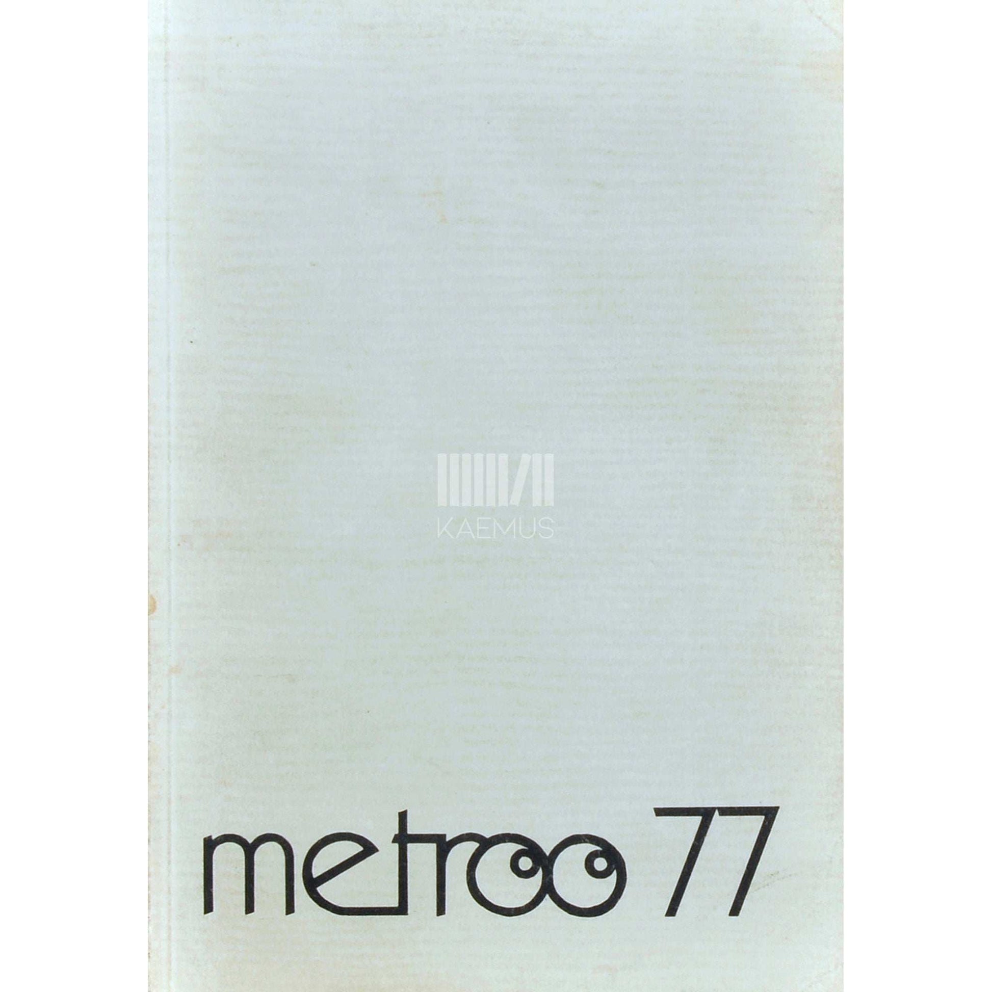 ... - Metroo 77. Kogumik valitud materjalidest…