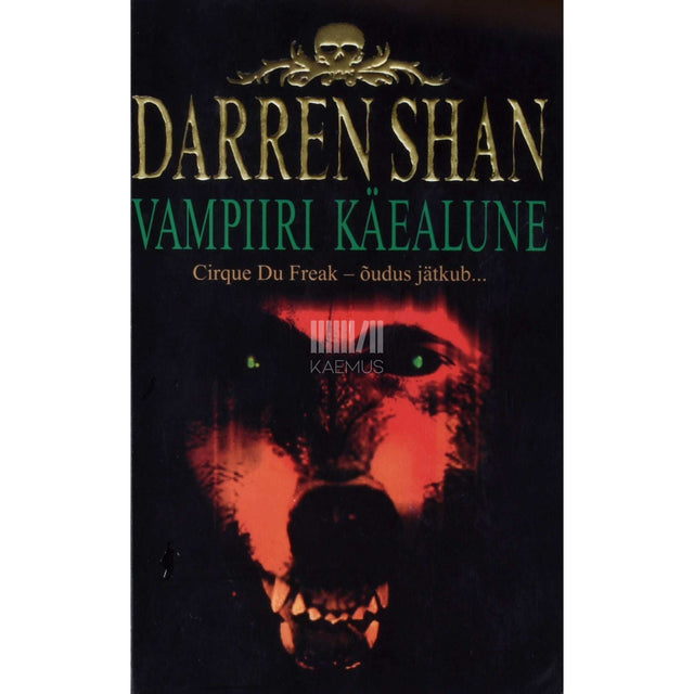 Darren Shan - Vampiiri käealune. Darren Shani saaga 2. osa