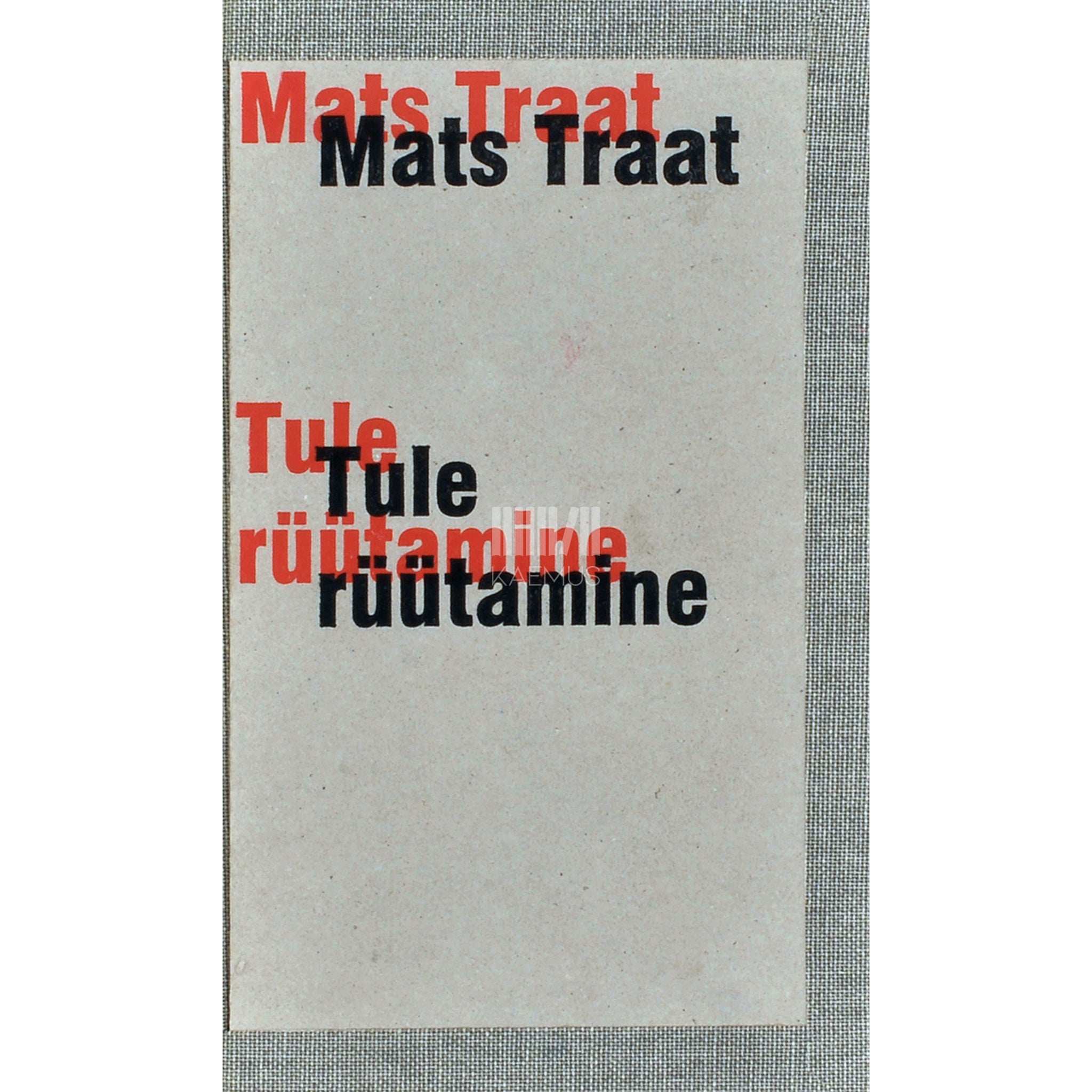 Mats Traat Tule rüütamine