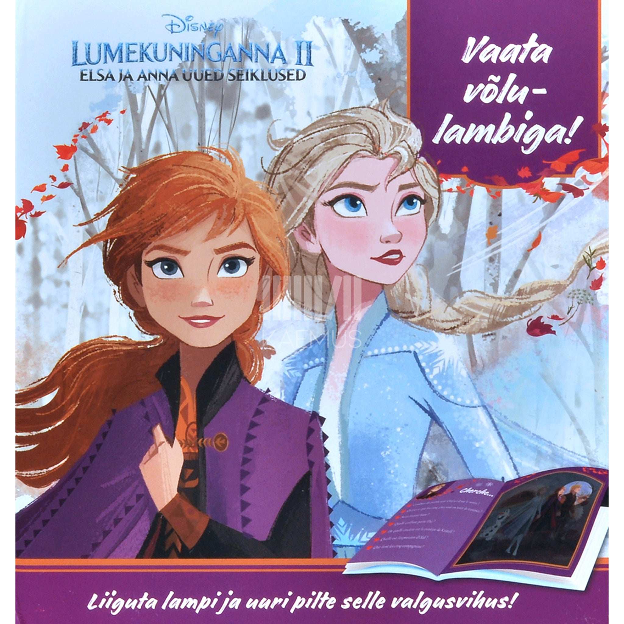 ... Lumekuninganna II. Elsa ja Anna uued seiklused. Nuputamisraaamat