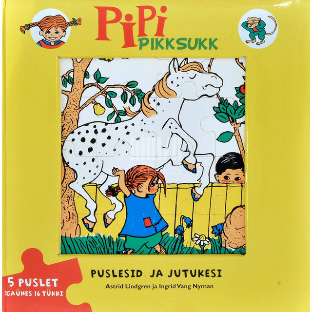 Astrid Lindgren - Pipi Pikksukk. Puslesid ja jutukesi